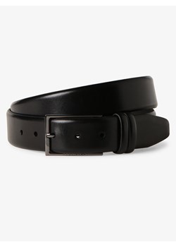 BOSS Męski pasek skórzany Mężczyźni skóra czarny jednolity - id: 312307-0001-00900 - marki BOSS HUGO BOSS - 118611994 BOSS Męski pasek skórzany Mężczyźni skóra czarny jednolity ze sklepu vangraaf w kategorii Paski męskie - zdjęcie 118611994