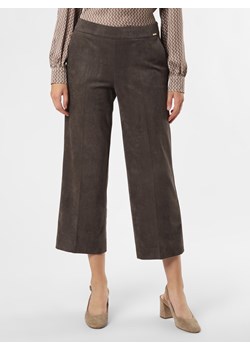 Cinque Spodnie Kobiety Sztuczna skóra taupe jednolity ze sklepu vangraaf w kategorii Spodnie damskie - zdjęcie 118787441