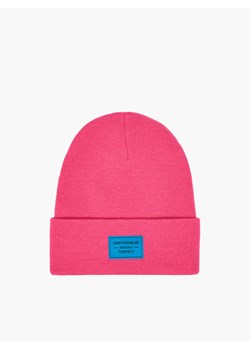 Cropp - Czapka beanie - różowy ze sklepu Cropp w kategorii Czapki zimowe damskie - zdjęcie 118984603