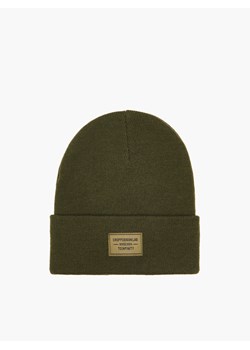 Cropp - Czapka beanie - zielony ze sklepu Cropp w kategorii Czapki zimowe męskie - zdjęcie 118984611