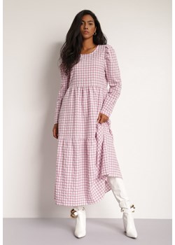 Różowa Sukienka Amarhamene ze sklepu Renee odzież w kategorii Sukienki - zdjęcie 119052132