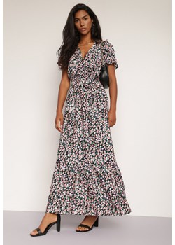 Granatowa Sukienka Nemogeus ze sklepu Renee odzież w kategorii Sukienki - zdjęcie 119052171