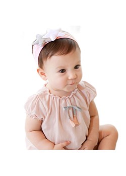 1 kIDS opaska na głowę różowa z gwiazdkami ze sklepu Świat Bielizny w kategorii Opaski dziecięce - zdjęcie 119367694