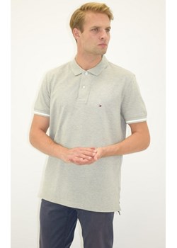 koszulka polo męska tommy hilfiger szara ze sklepu Royal Shop w kategorii T-shirty męskie - zdjęcie 119384983