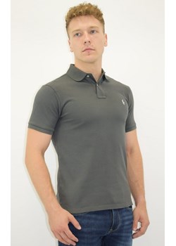 koszulka polo męska ralph lauren grafitowa ze sklepu Royal Shop w kategorii T-shirty męskie - zdjęcie 119472200