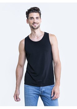 Koszulka męska bez rękawów czarna Dero 906 ze sklepu Big Star w kategorii T-shirty męskie - zdjęcie 119729711