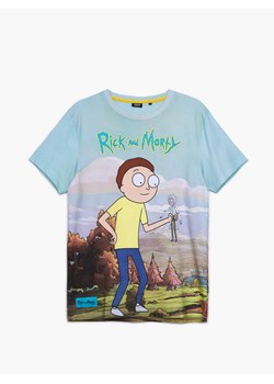 Cropp - Koszulka Rick&Morty - zielony ze sklepu Cropp w kategorii T-shirty męskie - zdjęcie 119864523