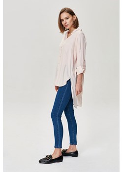 Długa, gładka koszula ze sklepu MONNARI w kategorii Koszule damskie - zdjęcie 119965412