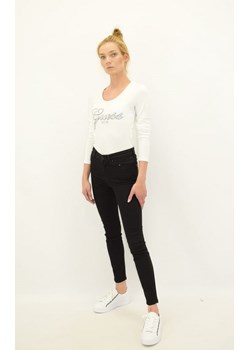 spodnie damskie guess w1ya46 d4f51 czarne jeansowe ze sklepu Royal Shop w kategorii Jeansy damskie - zdjęcie 120138682
