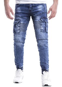 Spodnie jeansowe joggery TZB-20282-50 ze sklepu Risardi w kategorii Jeansy męskie - zdjęcie 120244602