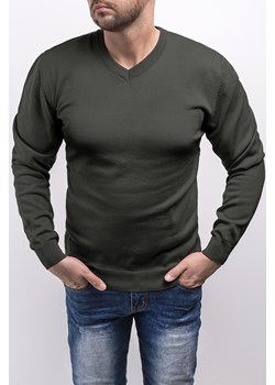 Sweter męski 2200 - antracyt ze sklepu Risardi w kategorii Swetry męskie - zdjęcie 120320251