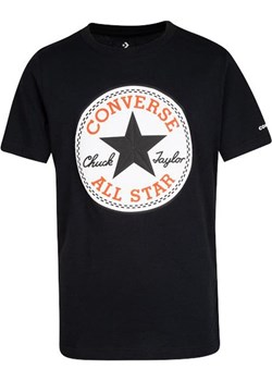 T-shirt chłopięce Converse w nadruki z krótkim rękawem 