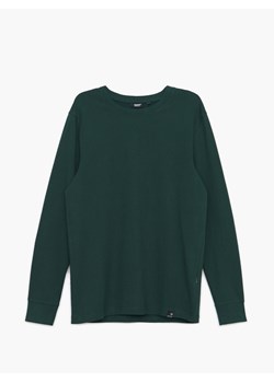 Cropp - Koszulka longsleeve - zielony ze sklepu Cropp w kategorii T-shirty męskie - zdjęcie 120551643