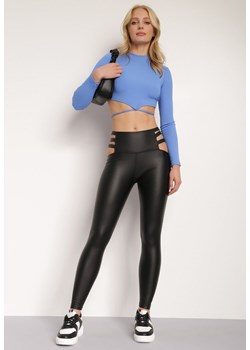 Czarne Legginsy Oreithothea ze sklepu Renee odzież w kategorii Spodnie damskie - zdjęcie 120583671