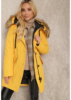Żółta Kurtka Nikane ze sklepu Renee odzież w kategorii Kurtki damskie - zdjęcie 120697102