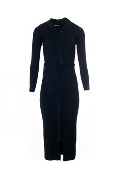 Sukienka damska midi czarna Bagira 906 ze sklepu Big Star w kategorii Sukienki - zdjęcie 120735890