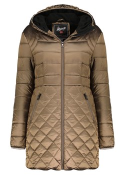 Płaszcz pikowany "Alison" w kolorze szarobrązowym ze sklepu Limango Polska w kategorii Płaszcze damskie - zdjęcie 120760082
