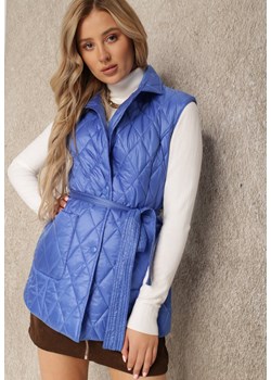 Niebieska Kamizelka Thaelehe ze sklepu Renee odzież w kategorii Kamizelki damskie - zdjęcie 120799453