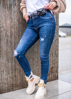 Spodnie jeansowe S6197-1 ze sklepu Sklep Fason w kategorii Jeansy damskie - zdjęcie 121000671