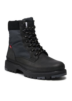 Kozaki Levi's® - 233637-666-559 Full Black ze sklepu eobuwie.pl w kategorii Buty zimowe męskie - zdjęcie 121118291