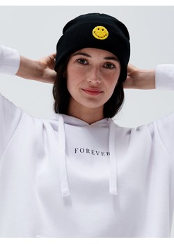 Cropp - Czapka beanie Smiley® - czarny ze sklepu Cropp w kategorii Czapki zimowe męskie - zdjęcie 121289892