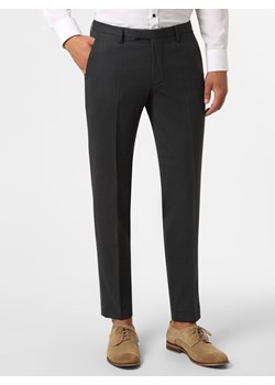 Cinque Męskie spodnie od garnituru modułowego Mężczyźni Slim Fit antracytowy jednolity ze sklepu vangraaf w kategorii Spodnie męskie - zdjęcie 121325363
