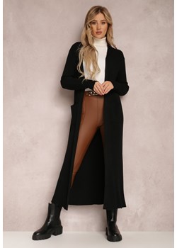 Czarny Kardigan Barbelle ze sklepu Renee odzież w kategorii Swetry damskie - zdjęcie 121425442