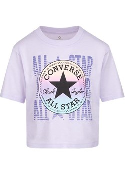 Bluzka dziewczęca Converse biała na lato 
