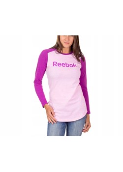 Bluzka Koszulka Reebok Damska Regular Fit Pink ze sklepu dewear.pl w kategorii Bluzki damskie - zdjęcie 121936922