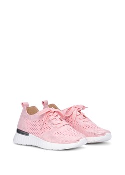 Sneakersy w kolorze różowym ze sklepu Limango Polska w kategorii Buty sportowe damskie - zdjęcie 122028570