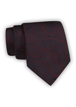 Krawat Ciemnoczerwony, Męski, Klasyczny, Szeroki 8 cm, Elegancki -CHATTIER KRCH1239 ze sklepu JegoSzafa.pl w kategorii Krawaty - zdjęcie 122298651