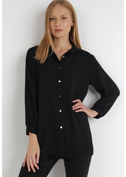 Czarna Koszula Morane ze sklepu Born2be Odzież w kategorii Koszule damskie - zdjęcie 122307051
