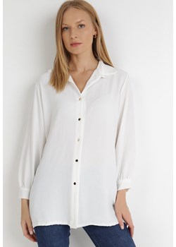 Biała Koszula Morane ze sklepu Born2be Odzież w kategorii Koszule damskie - zdjęcie 122311801