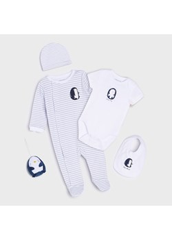 Odzież dla niemowląt biała Sinsay uniwersalna 