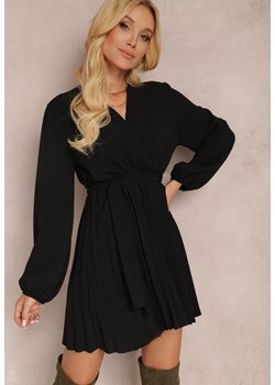 Czarna Sukienka Laeroinne ze sklepu Renee odzież w kategorii Sukienki - zdjęcie 122739703