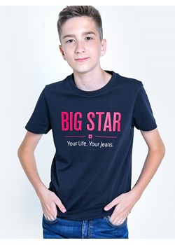 BIG STAR t-shirt chłopięce w nadruki bawełniany 