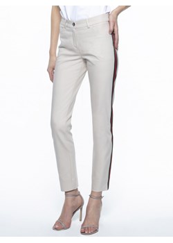 Spodnie z lampasami L'AF Marine ze sklepu Eye For Fashion w kategorii Spodnie damskie - zdjęcie 122890383