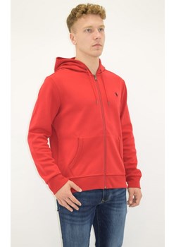 bluza męska ralph lauren czerwona z kapturem ze sklepu Royal Shop w kategorii Bluzy męskie - zdjęcie 122900444