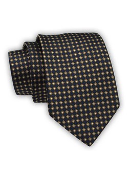 Krawat Alties (7 cm) - Granatowy w Drobne Wzory KRALTS0573 ze sklepu JegoSzafa.pl w kategorii Krawaty - zdjęcie 123136680