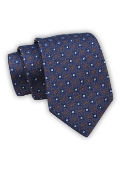 Krawat Alties (7 cm) - Niebieski, Geometryczny Wzór KRALTS0564 ze sklepu JegoSzafa.pl w kategorii Krawaty - zdjęcie 123136700