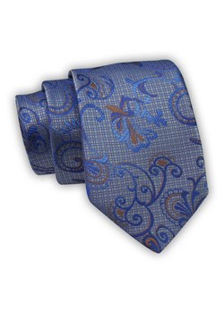 Krawat Alties (7 cm) - Niebieski, Orientalny Wzór KRALTS0546 ze sklepu JegoSzafa.pl w kategorii Krawaty - zdjęcie 123136702