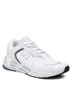 Sneakersy EA7 Emporio Armani - X8X094 XK239 Q272 White/Harbor Mist ze sklepu eobuwie.pl w kategorii Buty sportowe męskie - zdjęcie 123155704
