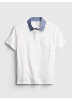 T-shirt chłopięce Gap biały 
