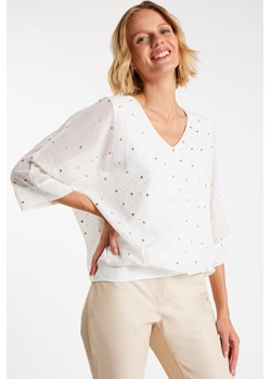 Bluzka damska w kropki ze sklepu MONNARI w kategorii Bluzki damskie - zdjęcie 123609591