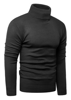 Sweter/golf 2400 - czarny ze sklepu Risardi w kategorii Swetry męskie - zdjęcie 123700181