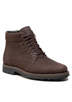 Trapery TIMBERLAND - Alden Brook Wp SideZip Bt TB0A27YMV13 Dark Brown Nubuck ze sklepu eobuwie.pl w kategorii Buty zimowe męskie - zdjęcie 124010701