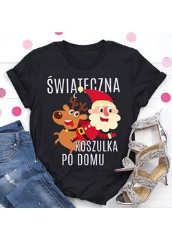 świąteczna damska koszulka ze sklepu Time For Fashion w kategorii Bluzki damskie - zdjęcie 124198280