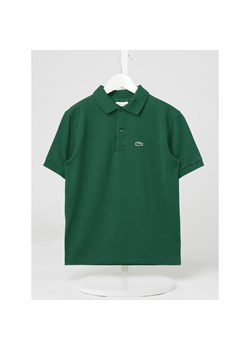 T-shirt chłopięce zielony Lacoste z krótkim rękawem 