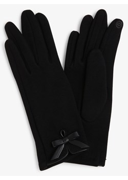 Melkonian - Rękawiczki damskie, czarny ze sklepu vangraaf w kategorii Rękawiczki damskie - zdjęcie 124269890