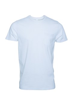 Koszulka męska z kieszonką biała Carbon 101 ze sklepu Big Star w kategorii T-shirty męskie - zdjęcie 124524562